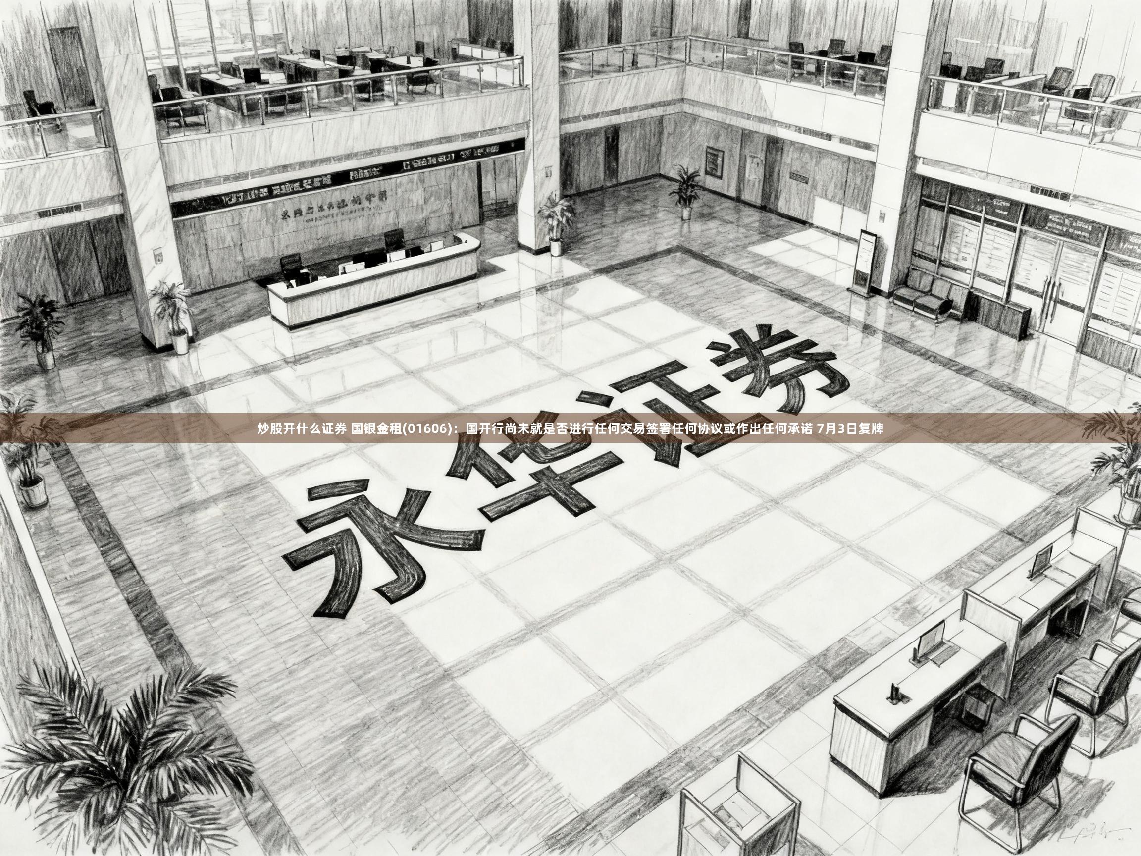 炒股开什么证券 国银金租(01606)：国开行尚未就是否进行任何交易签署任何协议或作出任何承诺 7月3日复牌
